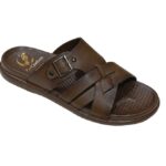 Cross-Strap Men's Slide – Vintage