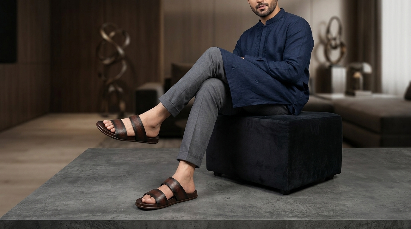 Two-Strap Men’s Burnished - Image 3