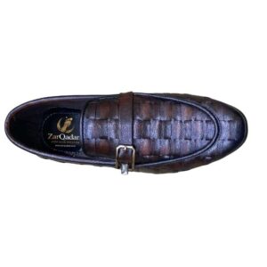 Rustic Bronze Textured Loafer