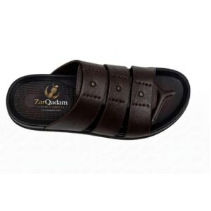 Signature Monarch Leather Slide