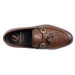 Tan Textured Loafer